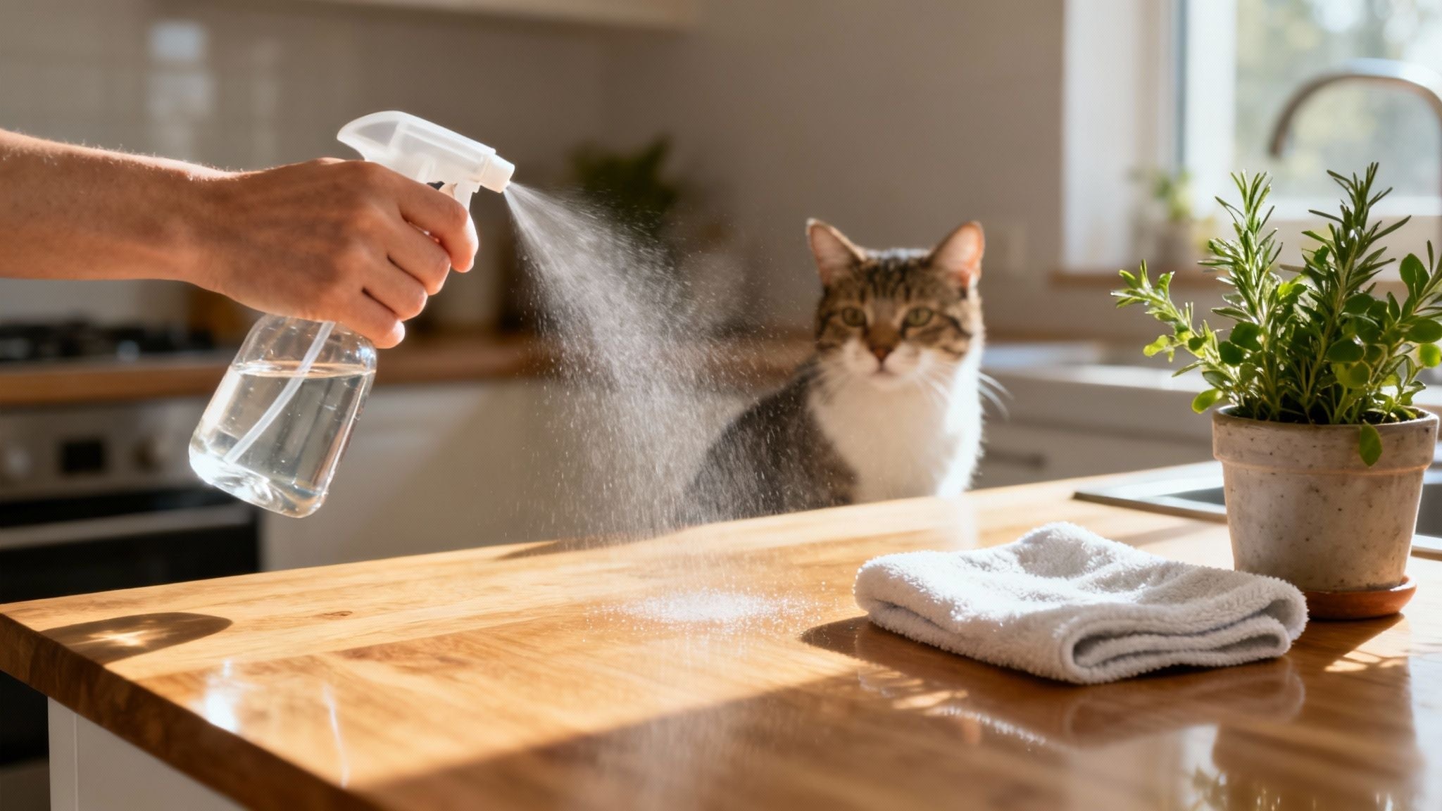 How to Disinfect Without Bleach: Gentle, Residue-Free Home Care