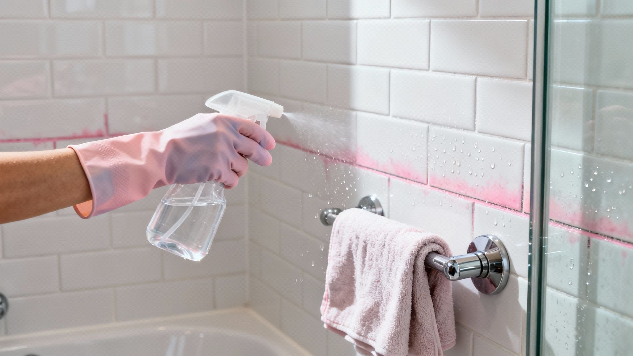A Guide on How to Clean Pink Mold in the Shower Safely