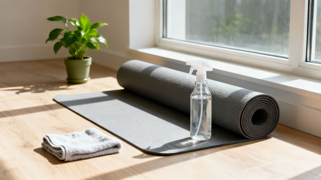 How to Clean a Yoga Mat Safely and Simply