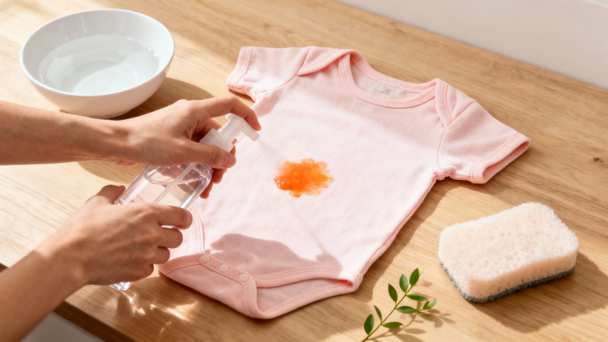 A Guide to Removing Stains From Baby Clothes