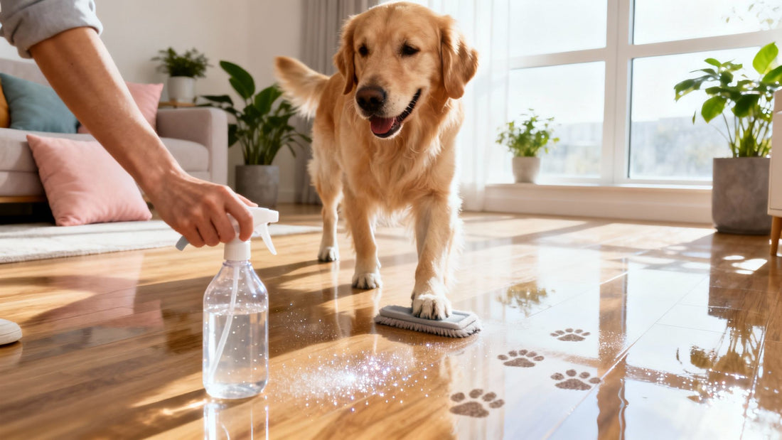 A Guide to Pet-Safe Floor Cleaners for Your Dog