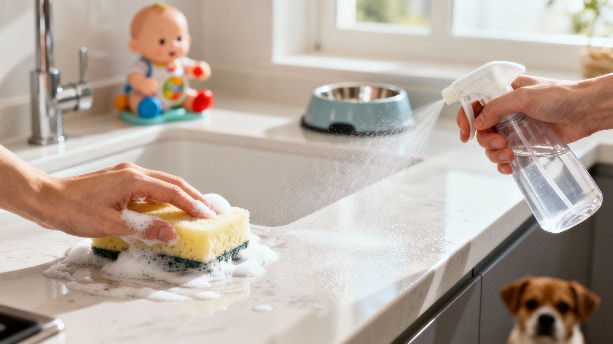 What Is the Difference Between Cleaning and Sanitizing?